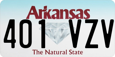AR license plate 401VZV