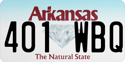 AR license plate 401WBQ