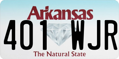 AR license plate 401WJR