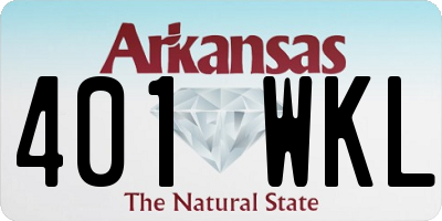 AR license plate 401WKL