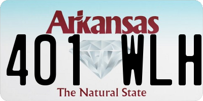 AR license plate 401WLH