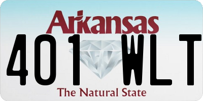 AR license plate 401WLT