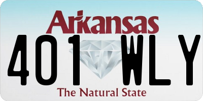 AR license plate 401WLY