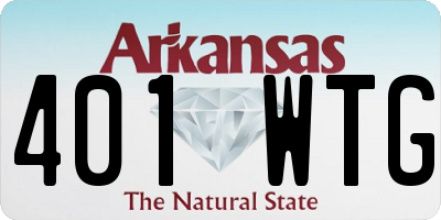 AR license plate 401WTG