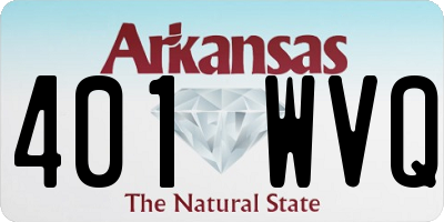 AR license plate 401WVQ