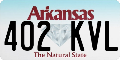 AR license plate 402KVL