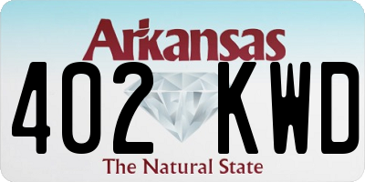 AR license plate 402KWD