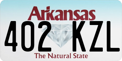 AR license plate 402KZL