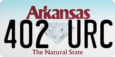 AR license plate 402URC