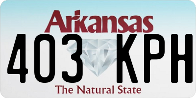 AR license plate 403KPH