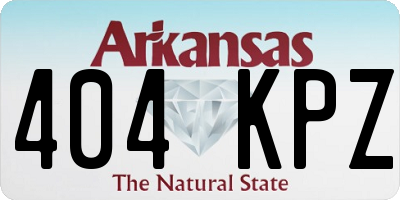 AR license plate 404KPZ