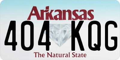 AR license plate 404KQG