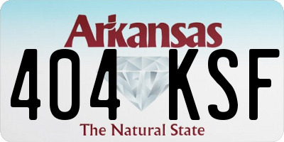 AR license plate 404KSF
