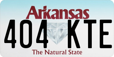 AR license plate 404KTE