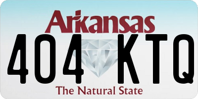AR license plate 404KTQ