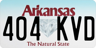 AR license plate 404KVD
