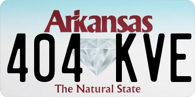 AR license plate 404KVE
