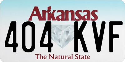 AR license plate 404KVF