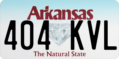 AR license plate 404KVL