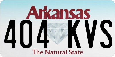 AR license plate 404KVS
