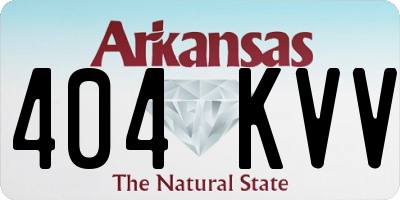 AR license plate 404KVV