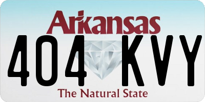AR license plate 404KVY