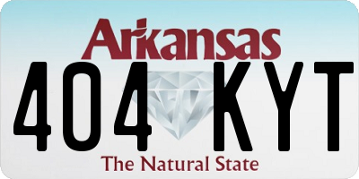 AR license plate 404KYT