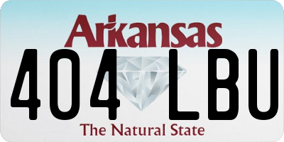 AR license plate 404LBU