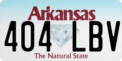 AR license plate 404LBV
