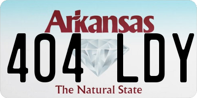 AR license plate 404LDY