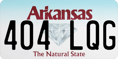 AR license plate 404LQG