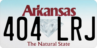 AR license plate 404LRJ