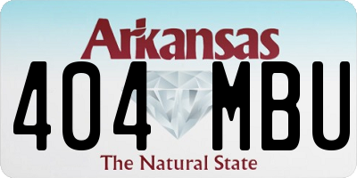 AR license plate 404MBU