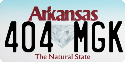 AR license plate 404MGK