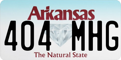 AR license plate 404MHG