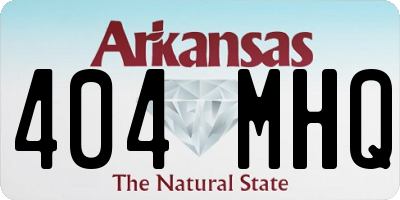 AR license plate 404MHQ