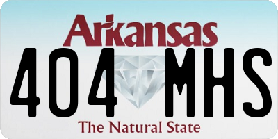 AR license plate 404MHS