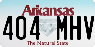 AR license plate 404MHV