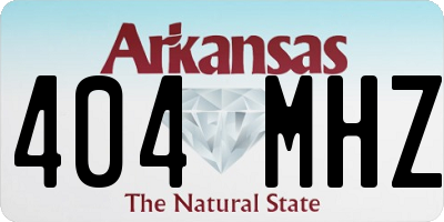 AR license plate 404MHZ