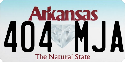 AR license plate 404MJA