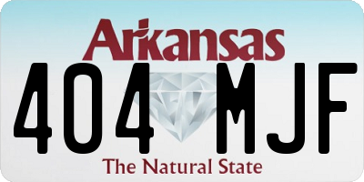 AR license plate 404MJF