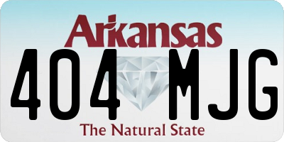 AR license plate 404MJG