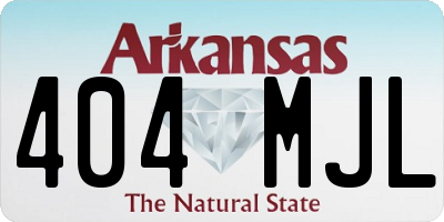 AR license plate 404MJL