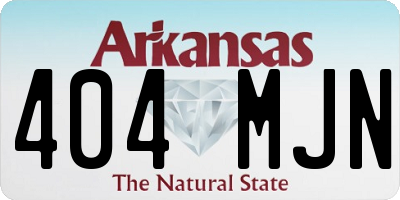 AR license plate 404MJN
