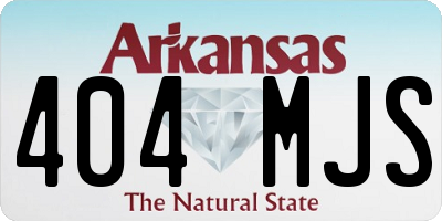 AR license plate 404MJS