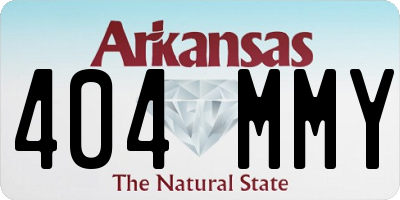 AR license plate 404MMY