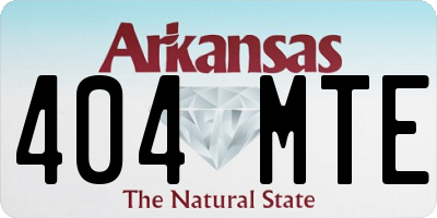 AR license plate 404MTE