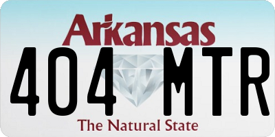 AR license plate 404MTR