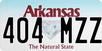 AR license plate 404MZZ