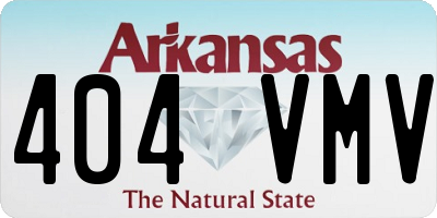 AR license plate 404VMV